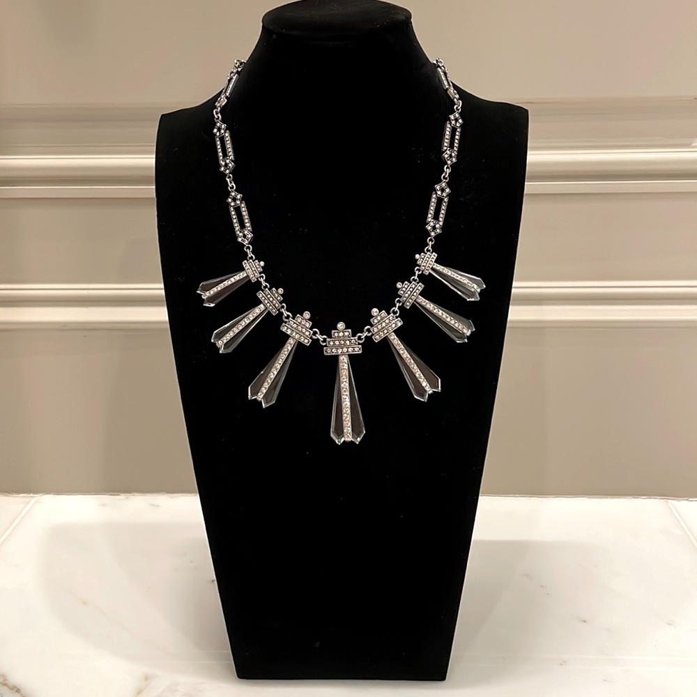 Lulu Frost crystal starburst necklace